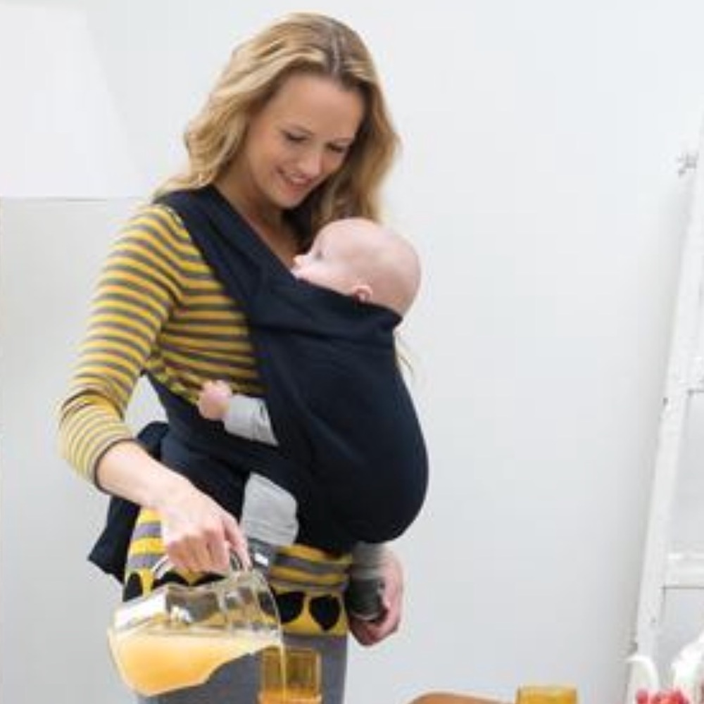 New Babylonia BB tai baby carrier black mei tai